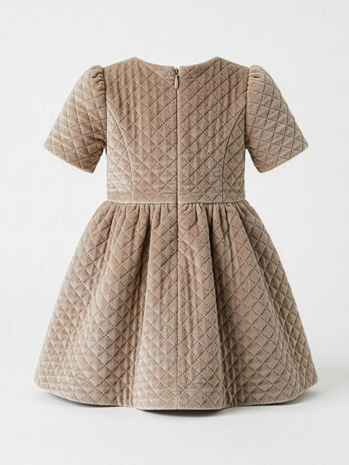 Designer's Cat Girls Quilted Velour Clos-Line Dress – CARRETE
