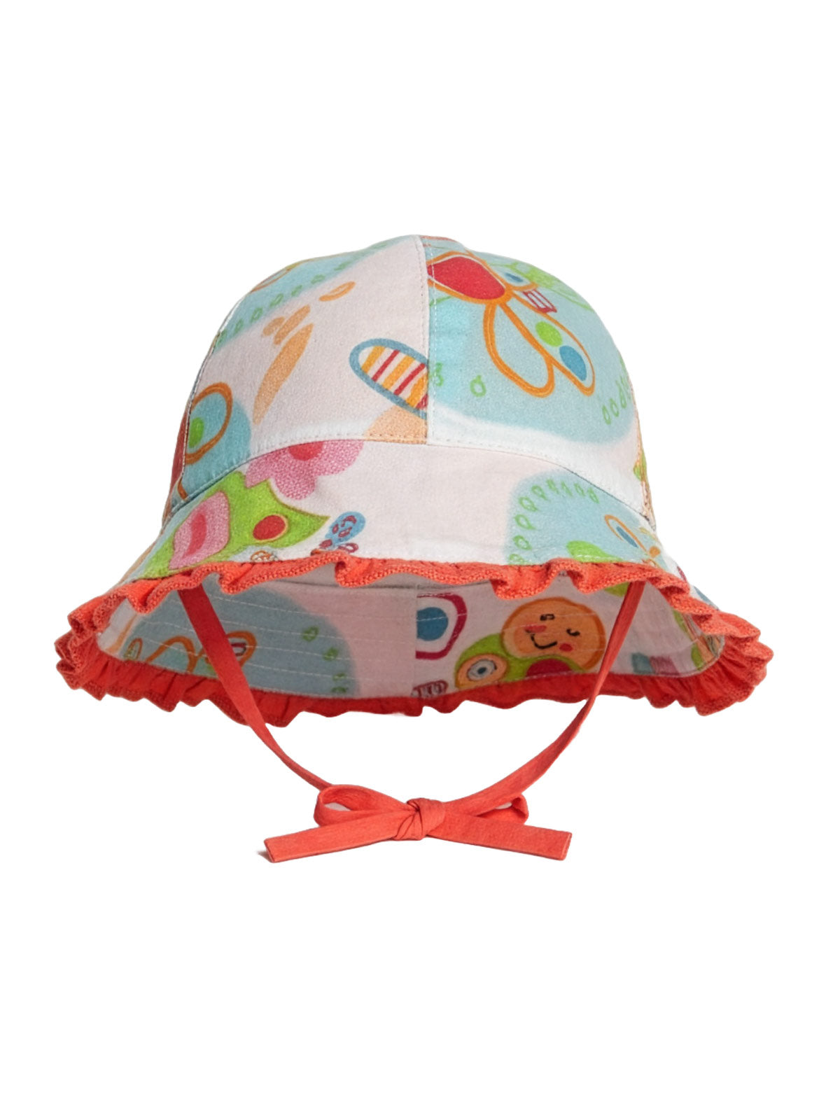 Catimini- Printed sun hat for baby-CD90011