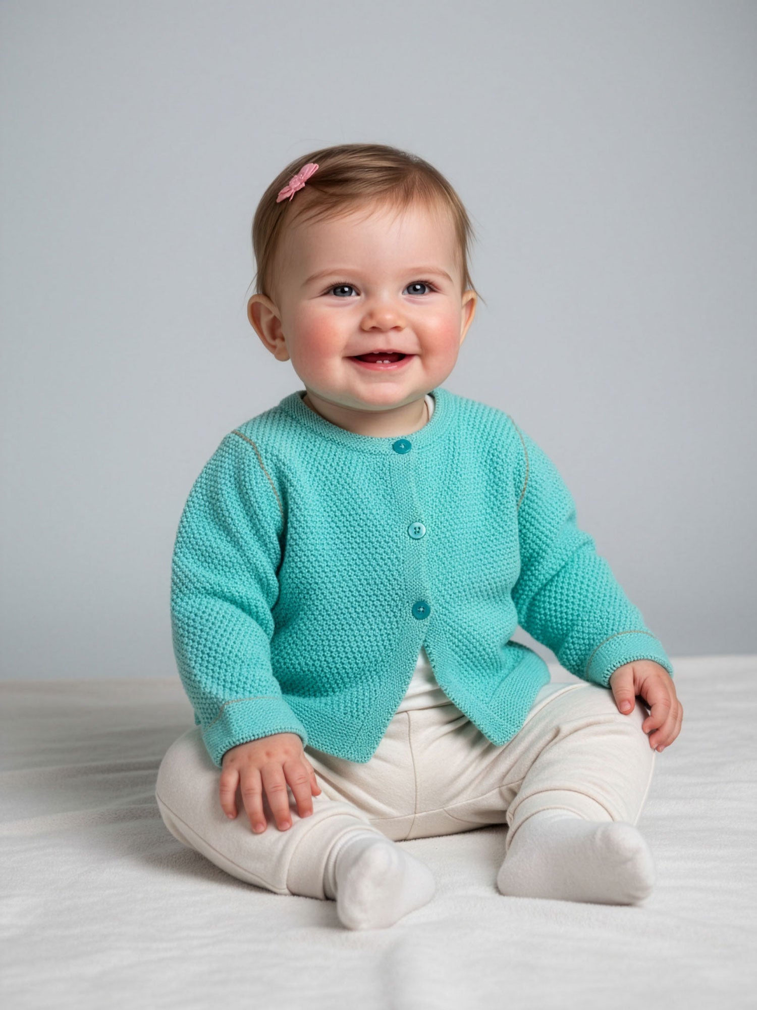 Catimini Baby knitted cotton cardigan-CH18091
