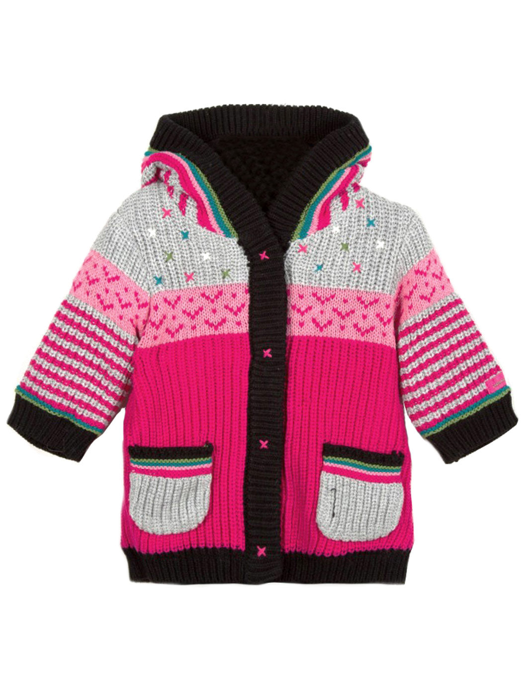 Baby Cardigan-jacket - CM44003-35 Fuchsia