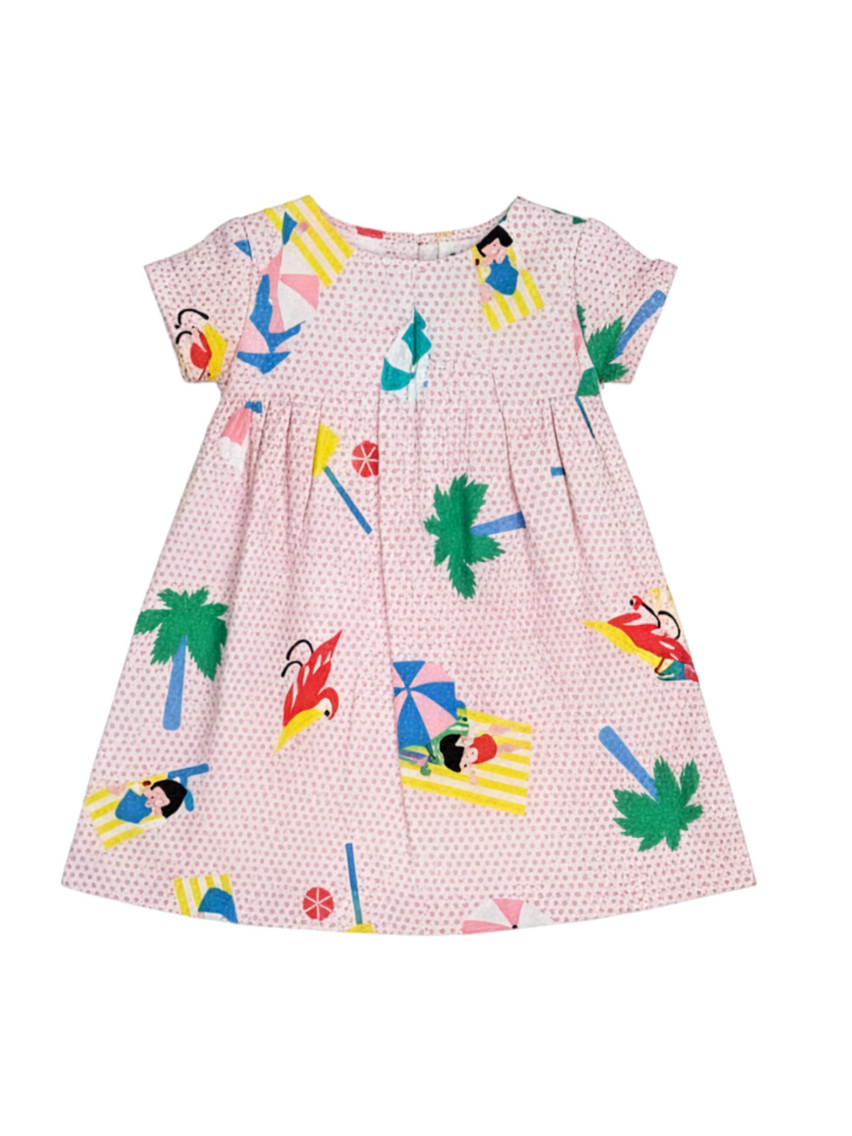 Catimini Baby printed dress set 2pcs-CJ30031