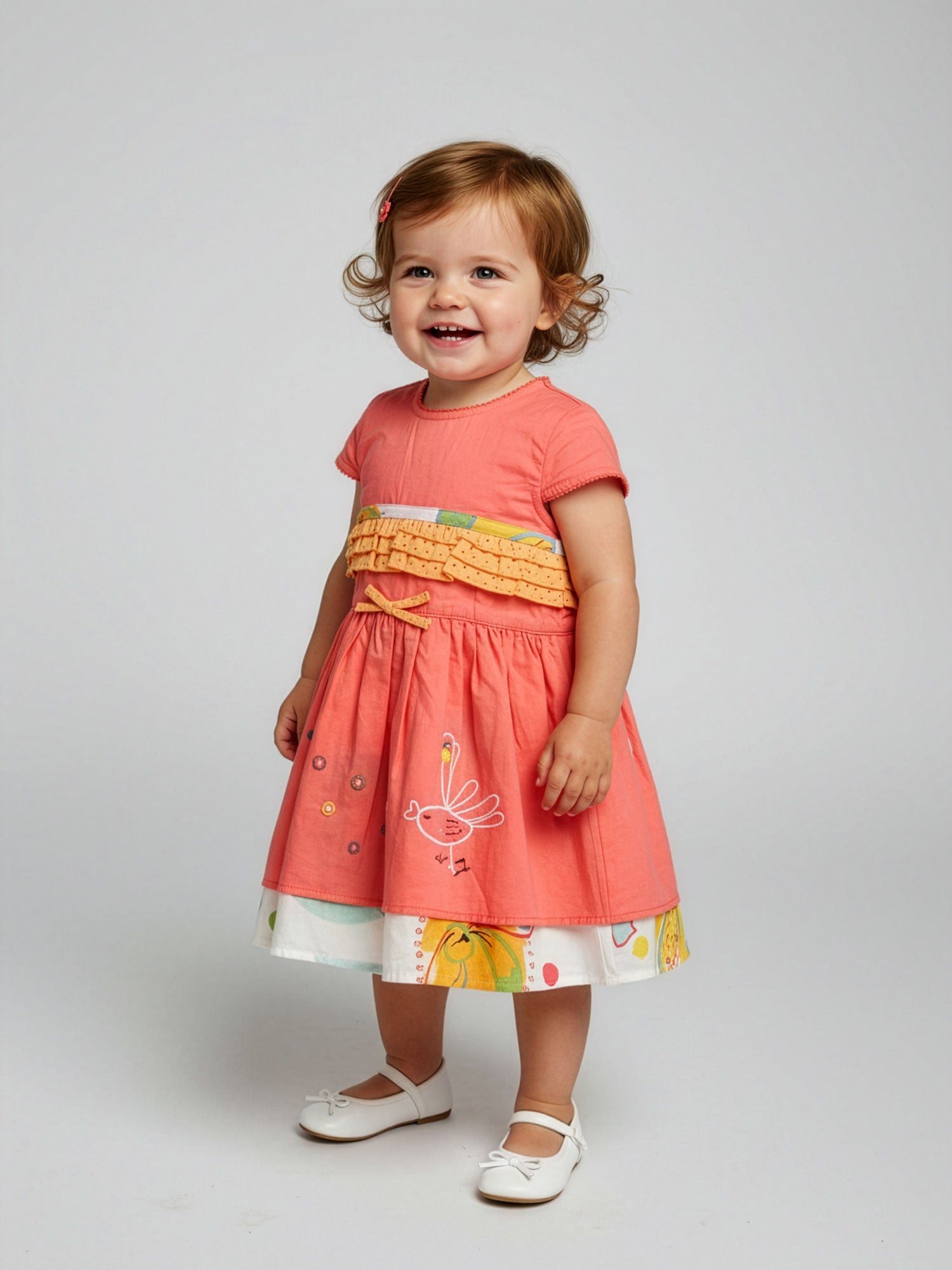 Catimini-Baby embroidered dress-CD30031