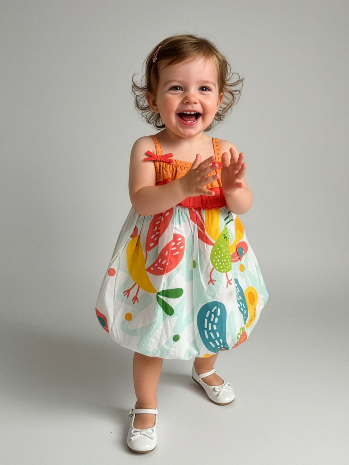 Catimini Baby printed baloon dress-panties-CD33011