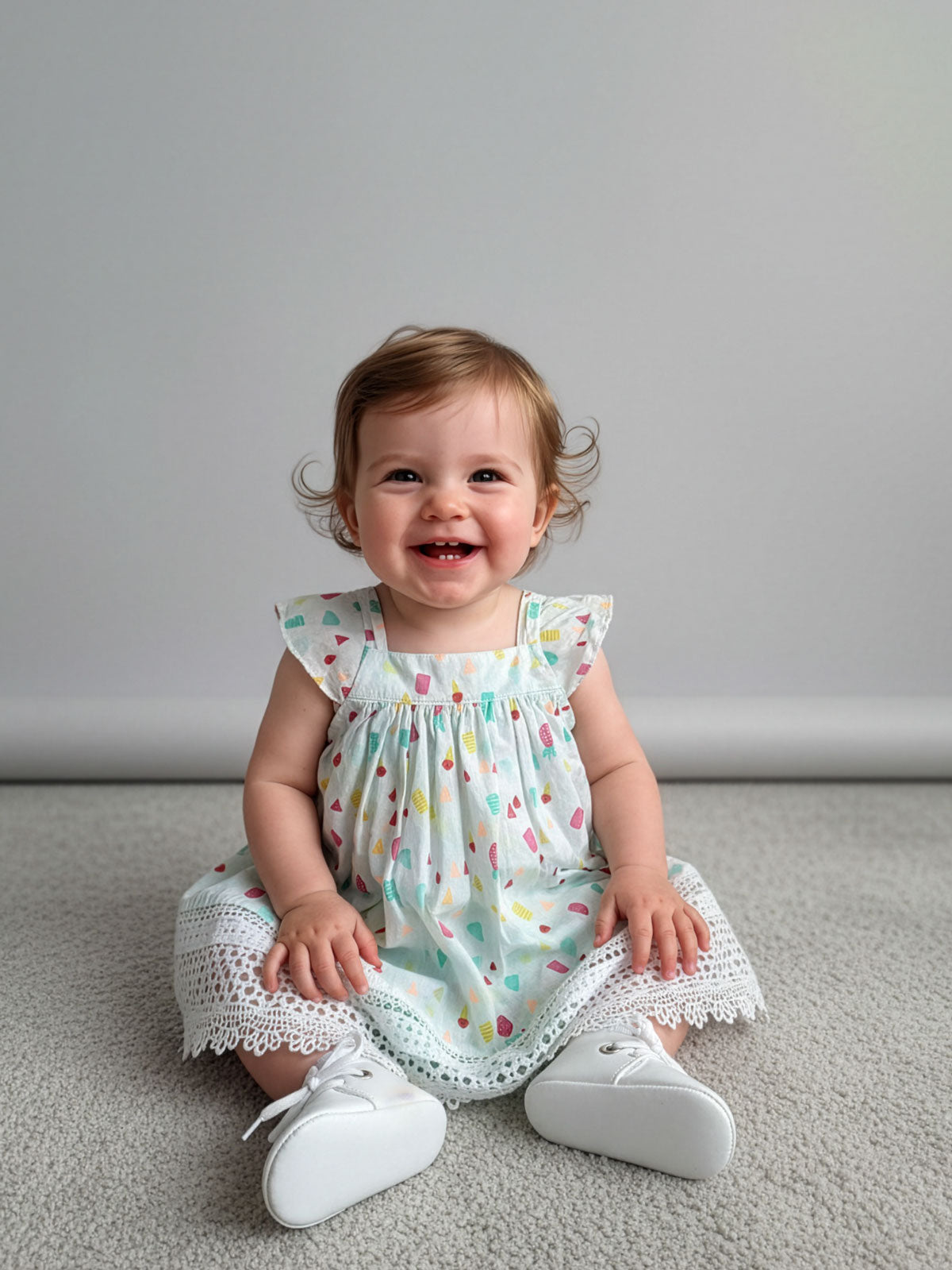 Catimini Baby printed dress set 2pcs-CH30081