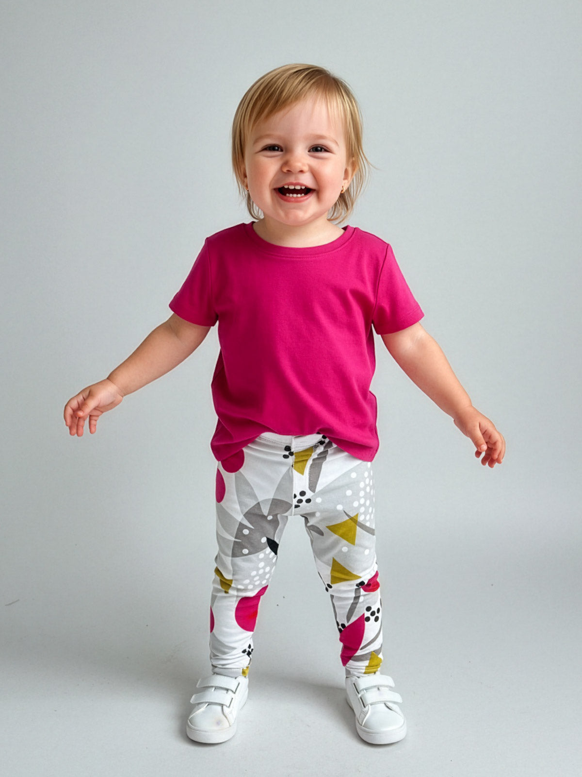 Catimini printed Leggings for baby girl-CH24053
