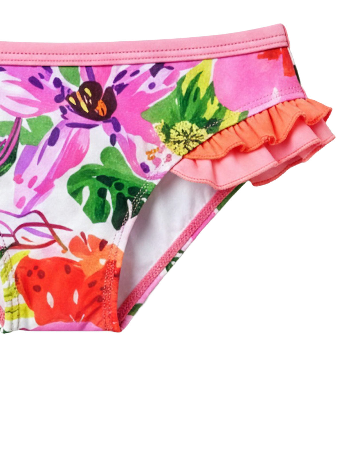 Catimini - Baby's bikini bottom with floral print-CB38033