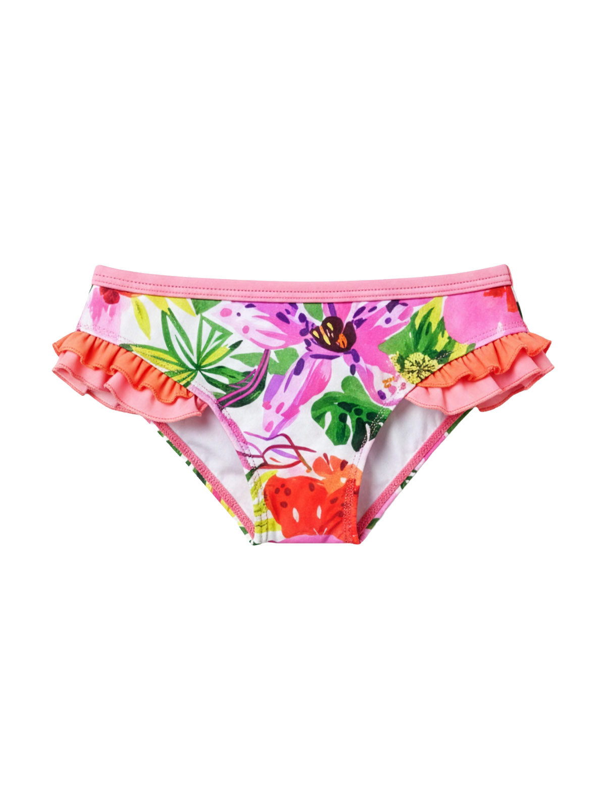 Catimini - Baby's bikini bottom with floral print-CB38033