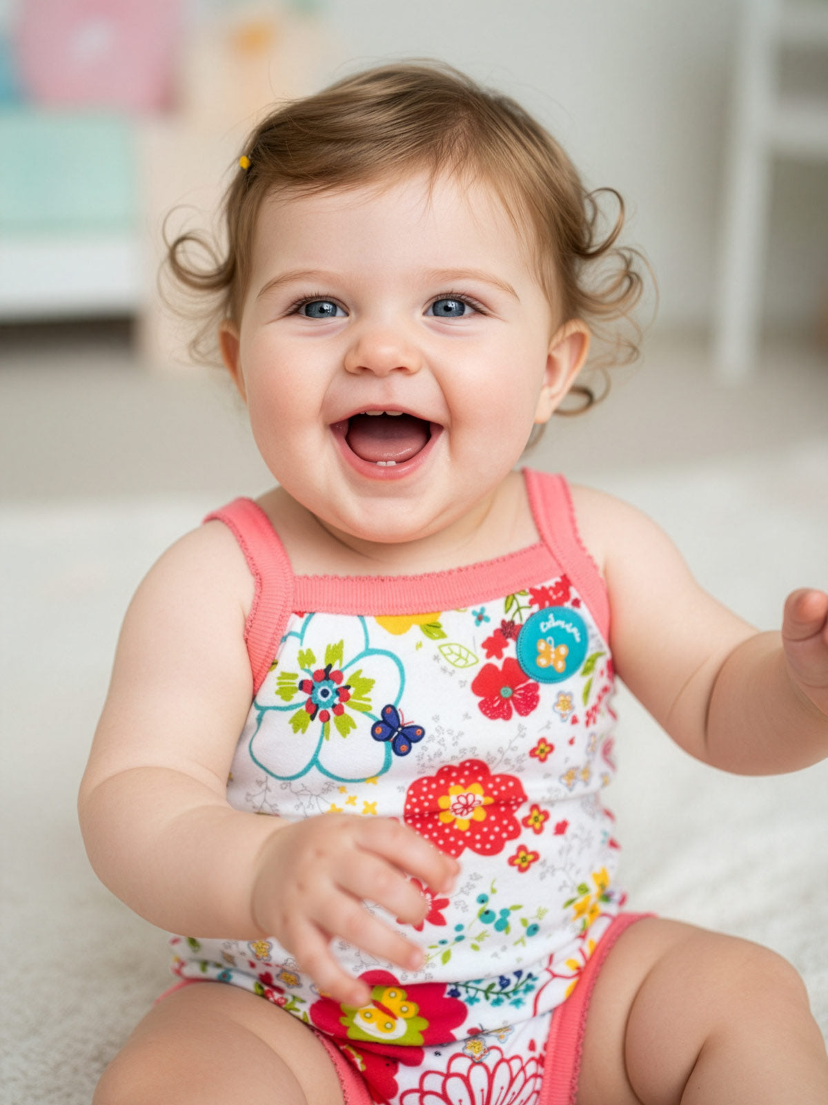 Catimini Baby Sleeveless bodysuit-CB60271