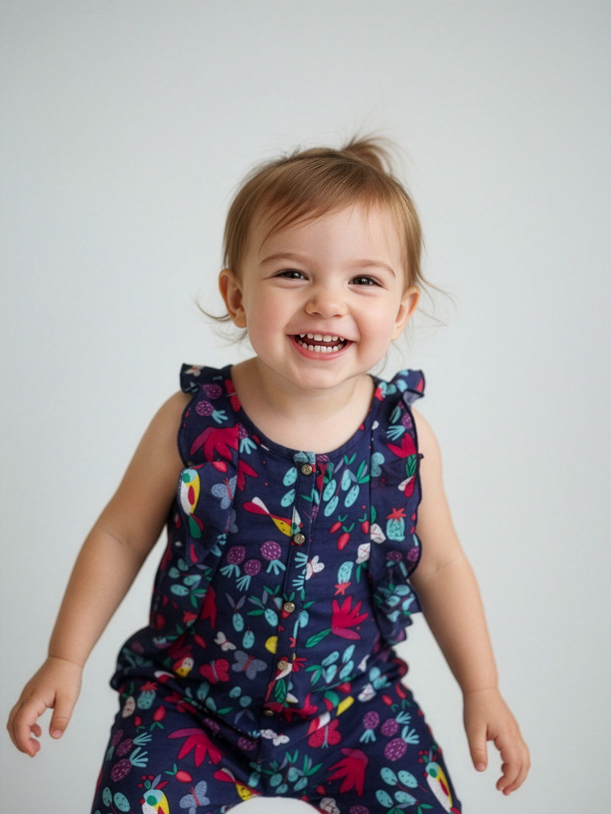 Catimini-Baby printed Jumpsuit-Salwar-CL32003