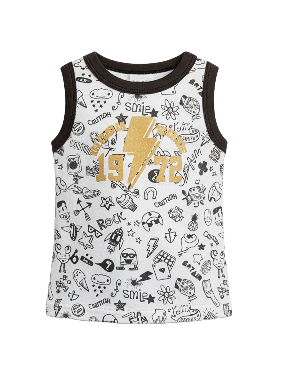 Catimini Baby printed sleeveless top - CF10122