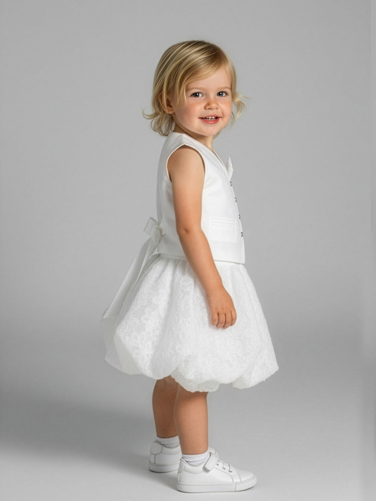 Μοντέρνο σύνολο 2τεμ γιλέκο & φούστα-COZY