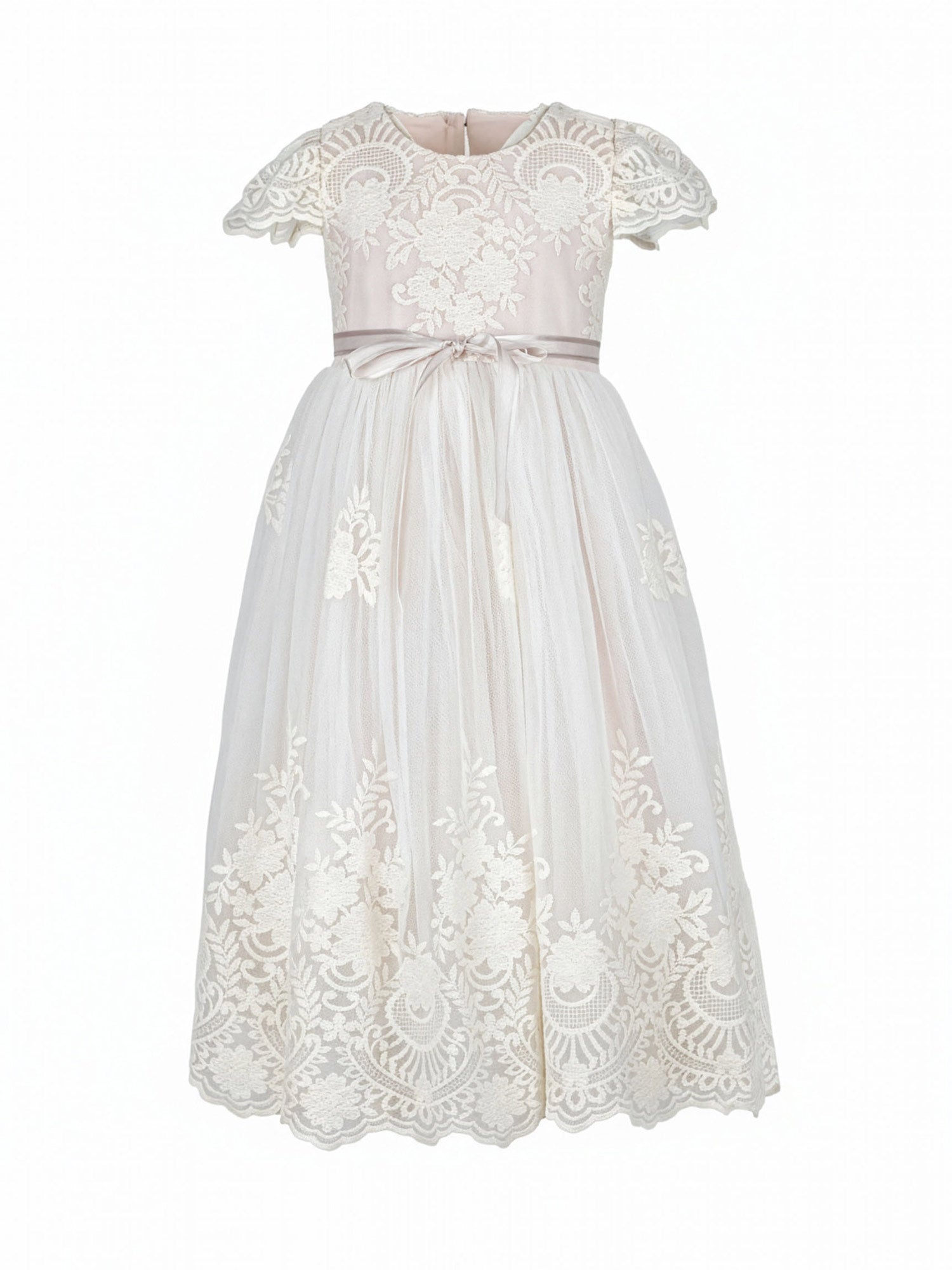 Girls' long lace Dress - DAMON