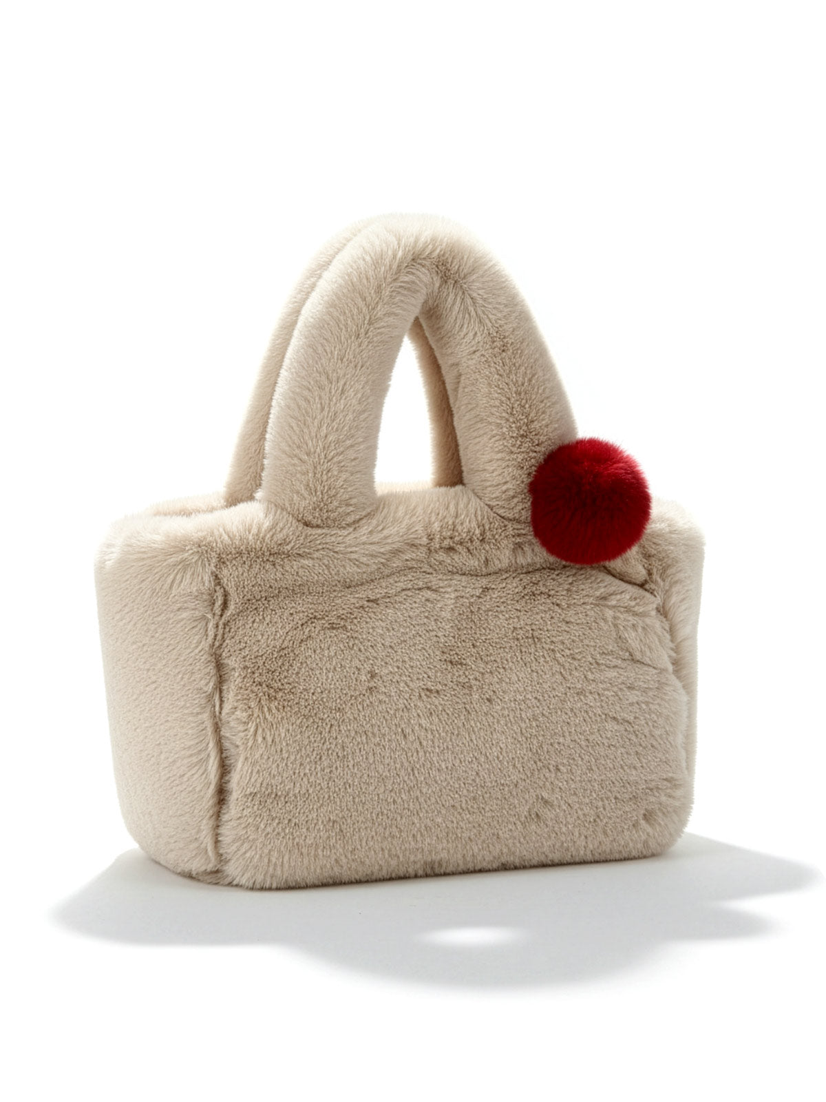 Γούνινο Τσαντάκι χειρός-Faux Fur -FANCY