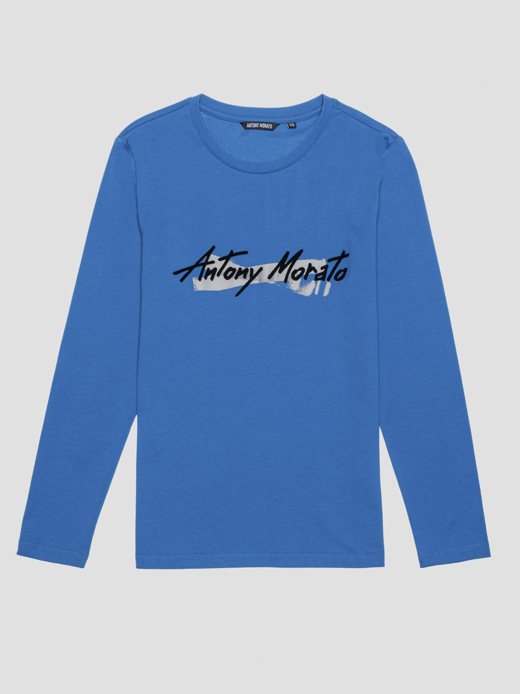 ANTONY MORATO Μπλέ βαμβακερό μπλουζάκι για αγόρι-MKKL00259