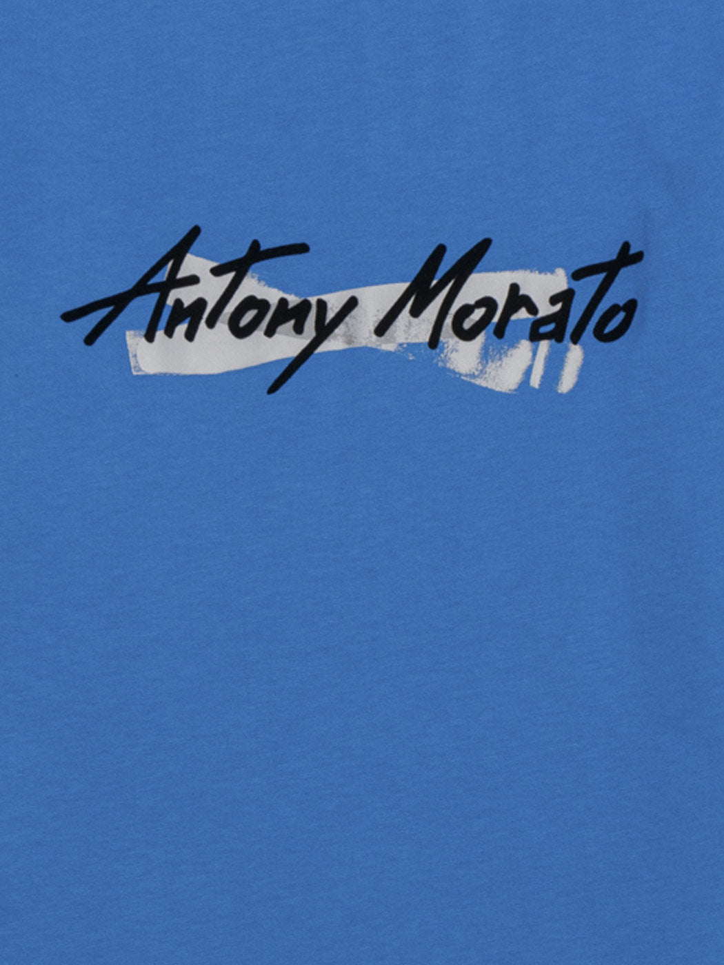 ANTONY MORATO Blue cotton T-shirt for boy-MKKL00259