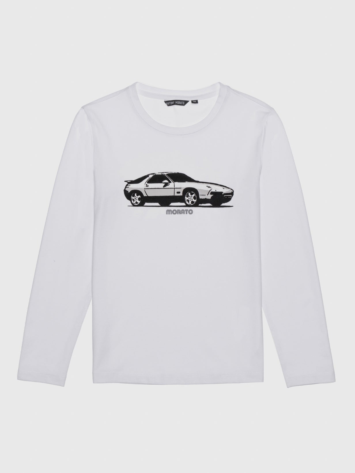 ANTONY MORATO Λευκό  βαμβακερό μπλουζάκι για αγόρι-MKKL00258-10