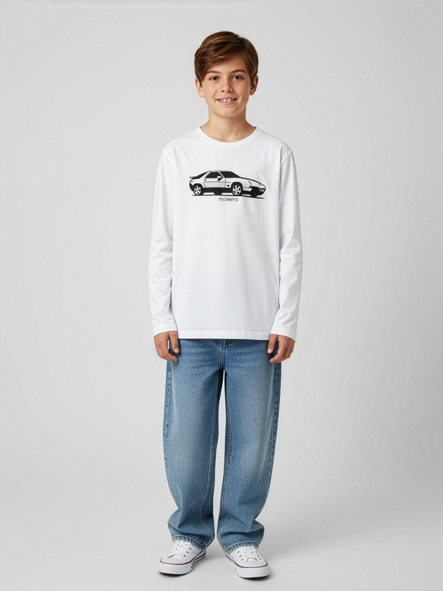 ANTONY MORATO White T-shirt with print for boy-MKKL00258-10