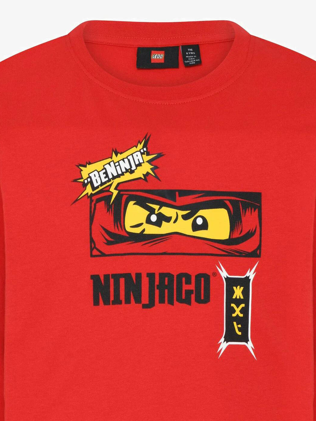 LEGO NINJAGO Kid's Red t-shirt -LWTAYLOR 608