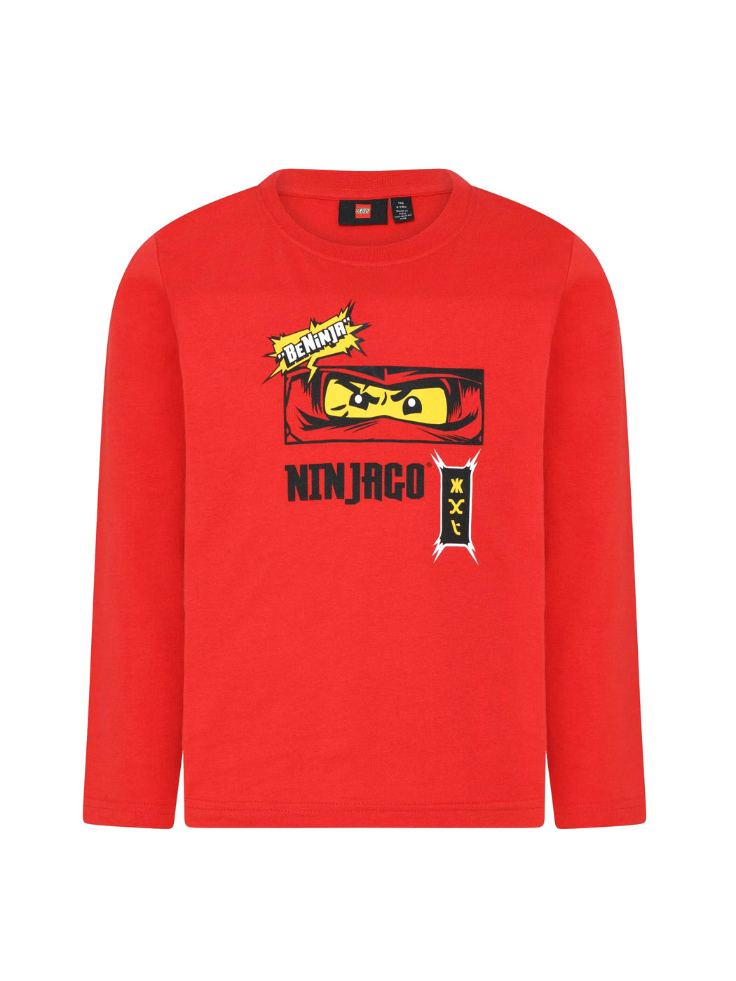 LEGO Κόκκινο Μπλουζάκι Ninjago με μακρύ μανίκι-LWTAYLOR 608