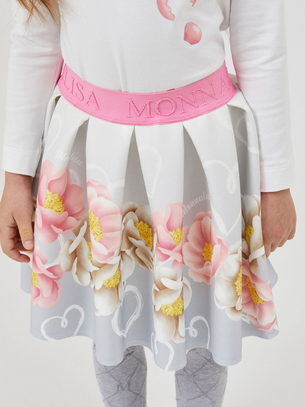 MONNALISA Κοριτσίστικη φούστα Φλοράλ-11B701