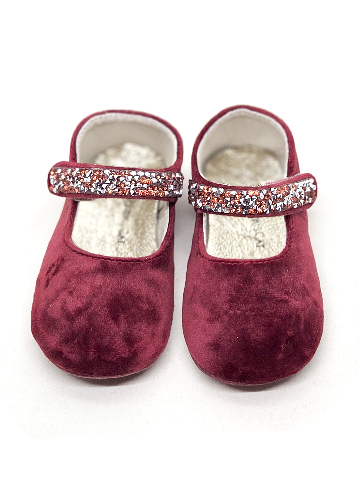 Baby's Shoe with Red rhinestones-CHRIS WALKER