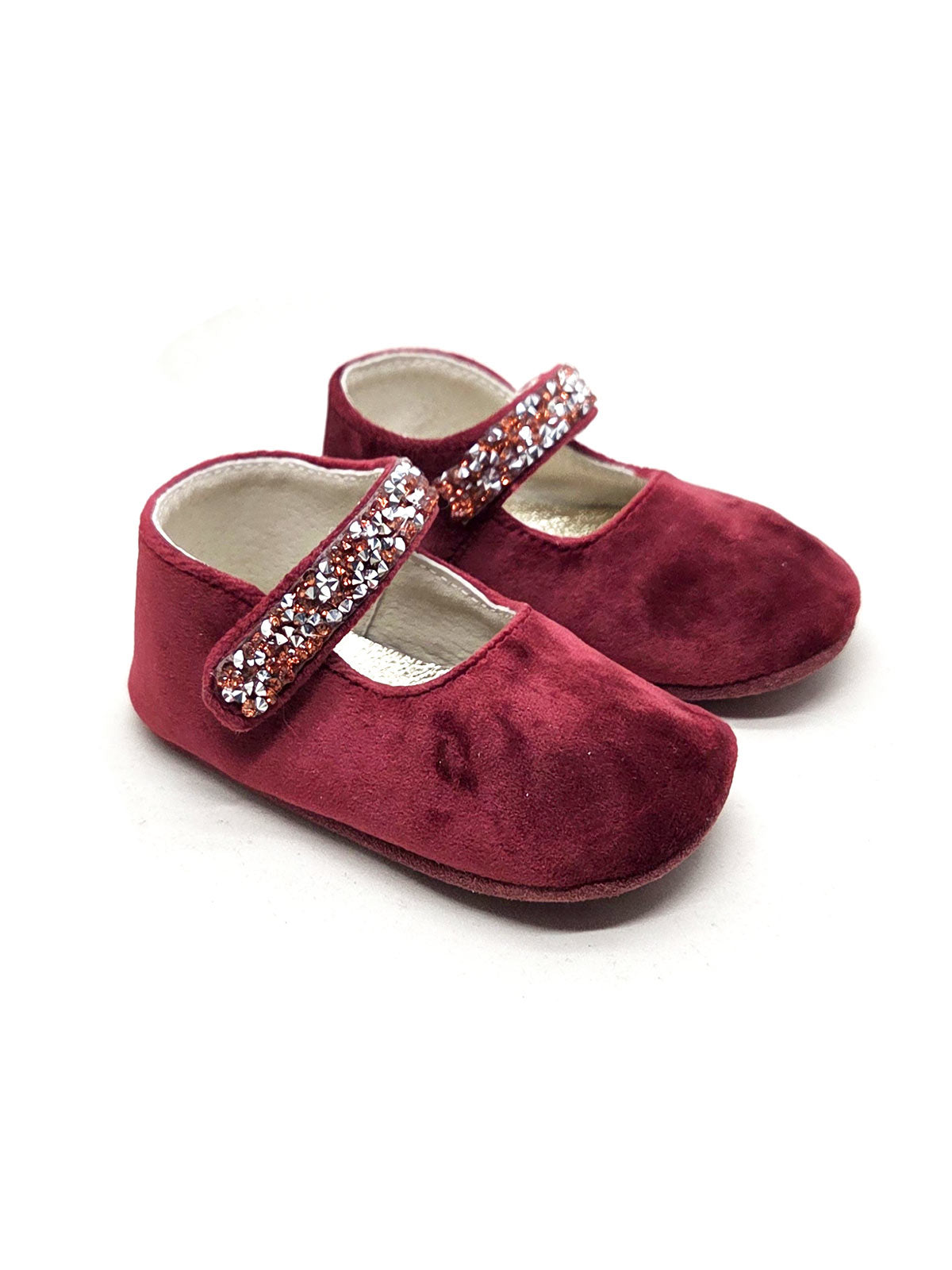 Baby's Shoe with Red rhinestones-CHRIS WALKER