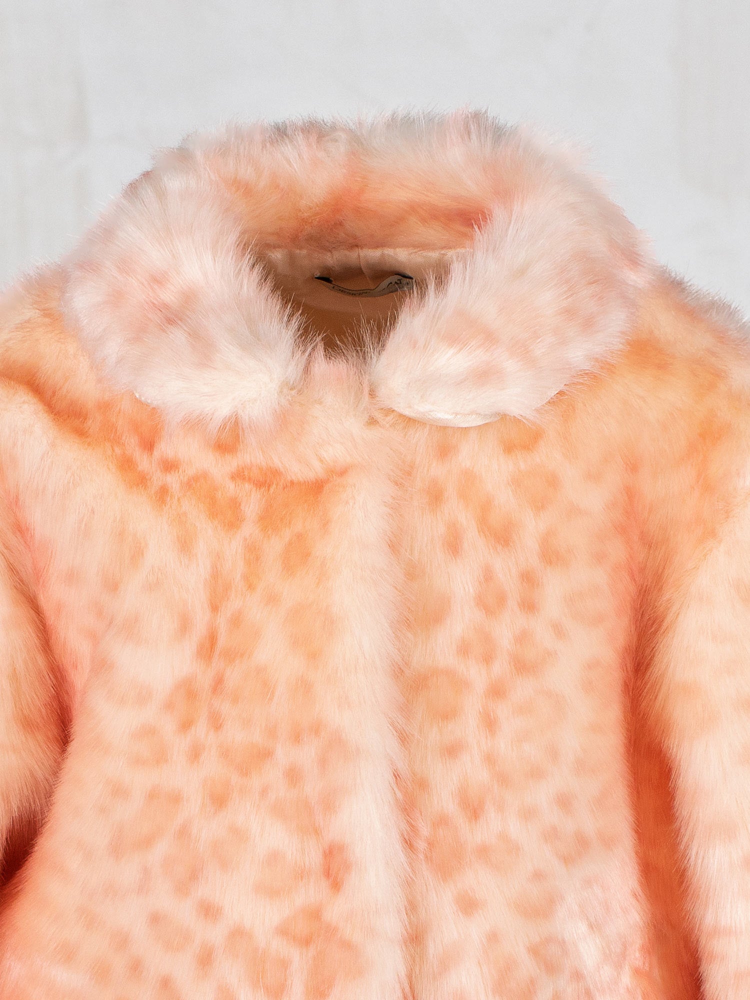 Παλτό faux γούνα για κοριτσάκι με τύπωμα - ORNELA