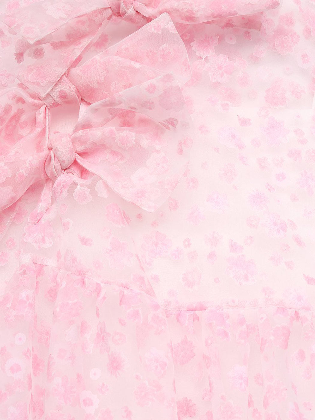 Girl's organza dress - Elise Pink
