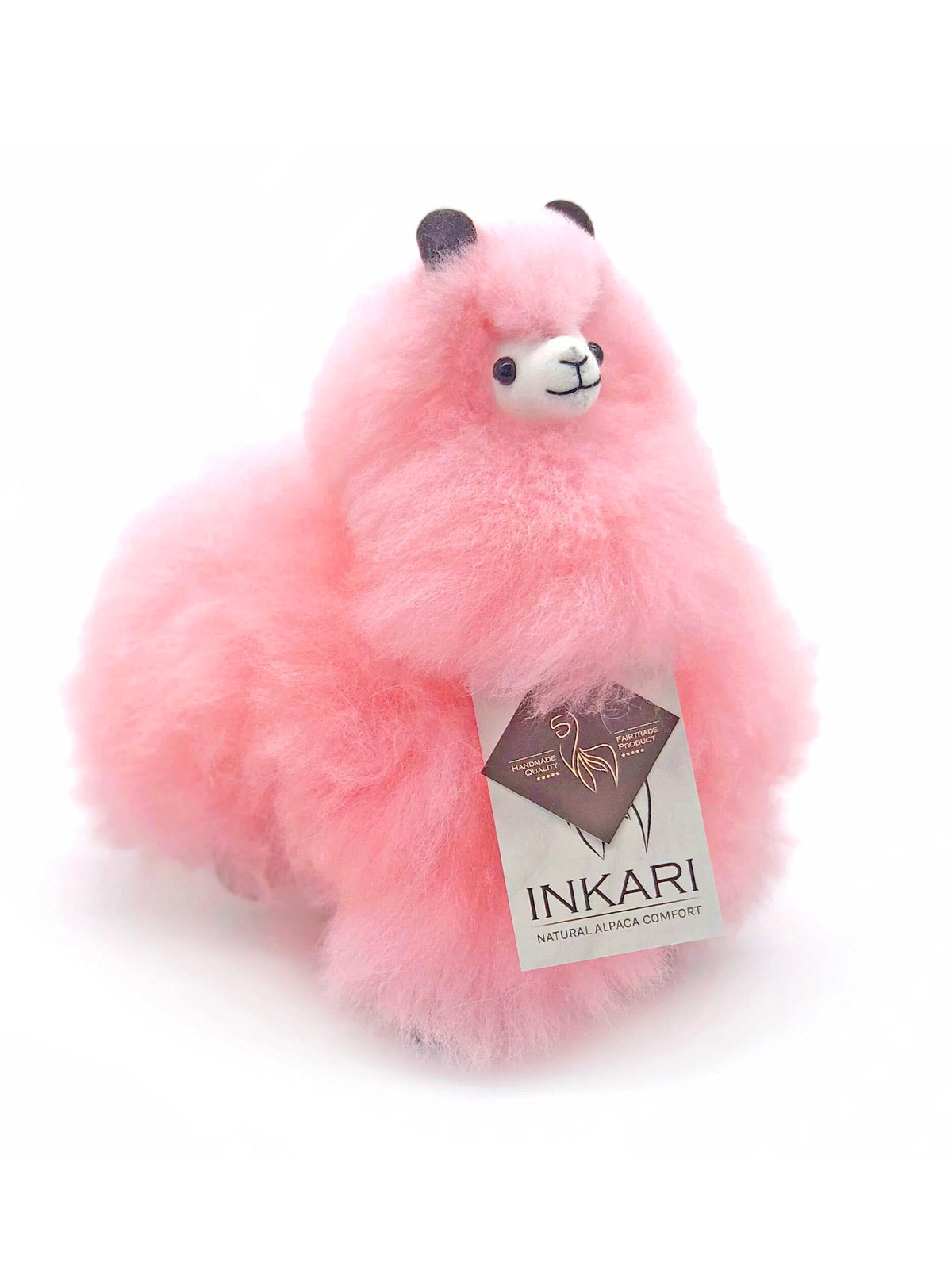 Inkari Alpaca soft toy-Rainbows-COTTON CANDY-Small 23cm