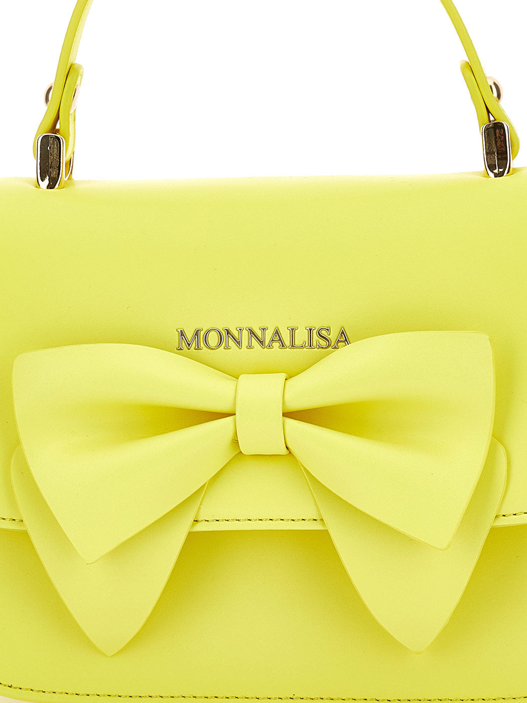 MONNALISA Κίτρινη τσάντα χειρός για κορίτσι-17B001