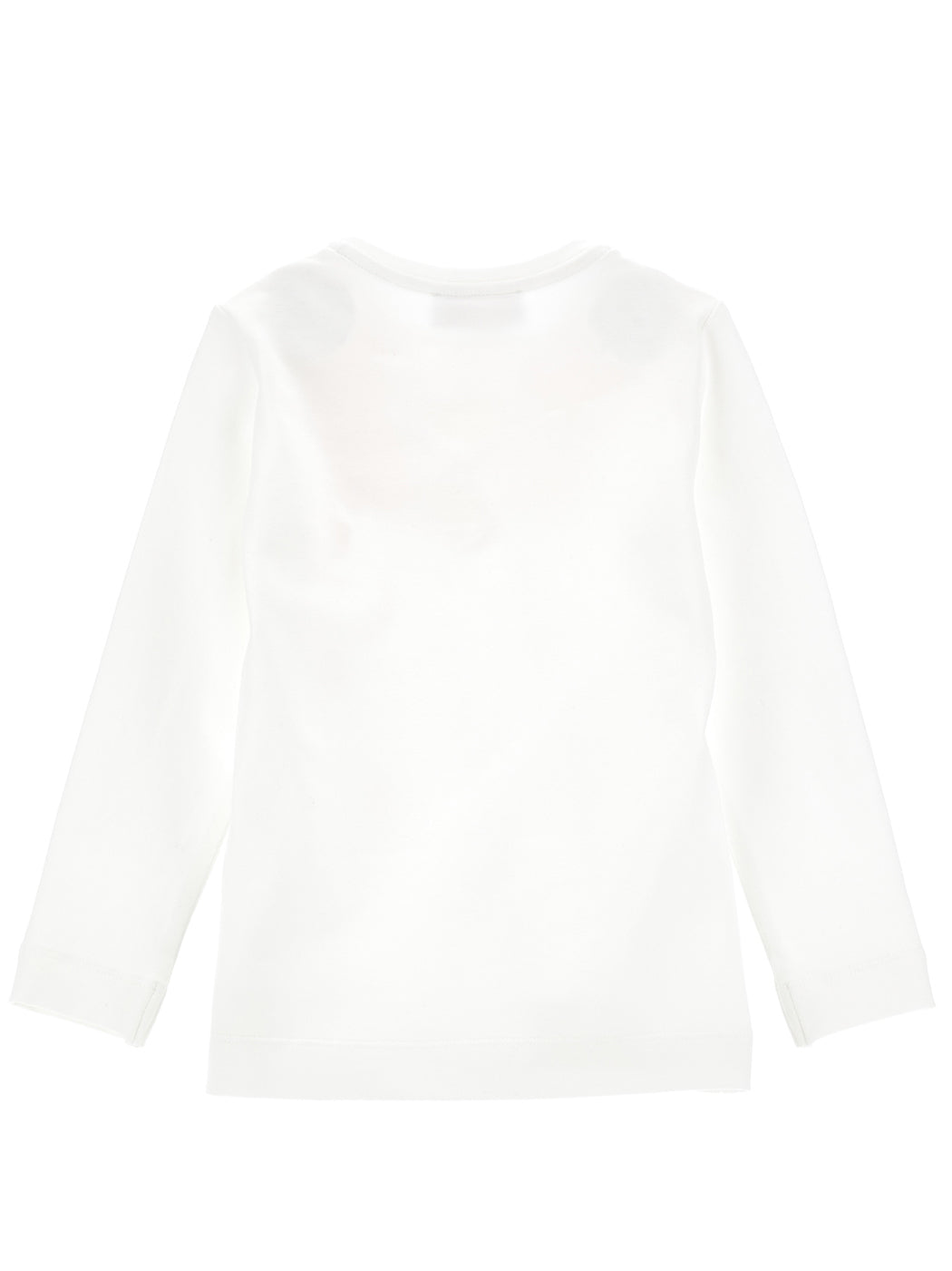 MONNALISA white Cotton t-shirt for girl-11B606