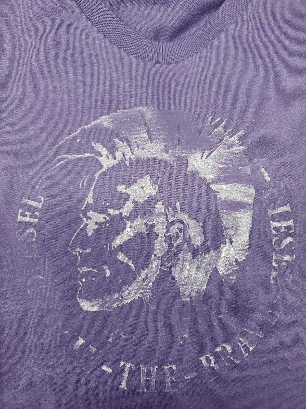 Diesel-Βαμβακερή μπλούζα για αγόρι με τύπωμα-00JB5Q