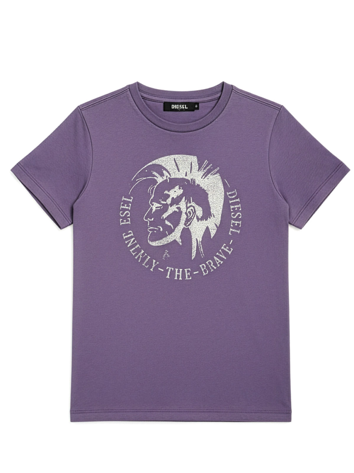 Diesel-Βαμβακερή μπλούζα για αγόρι με τύπωμα-00JB5Q