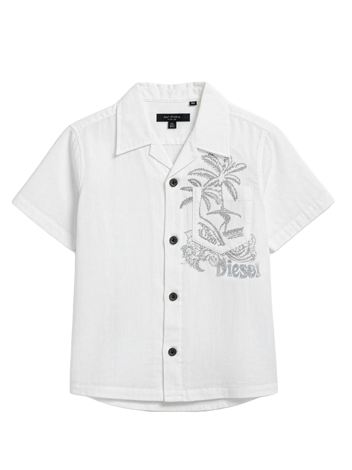 Diesel-Boy's embroidered shirt-00JBS6