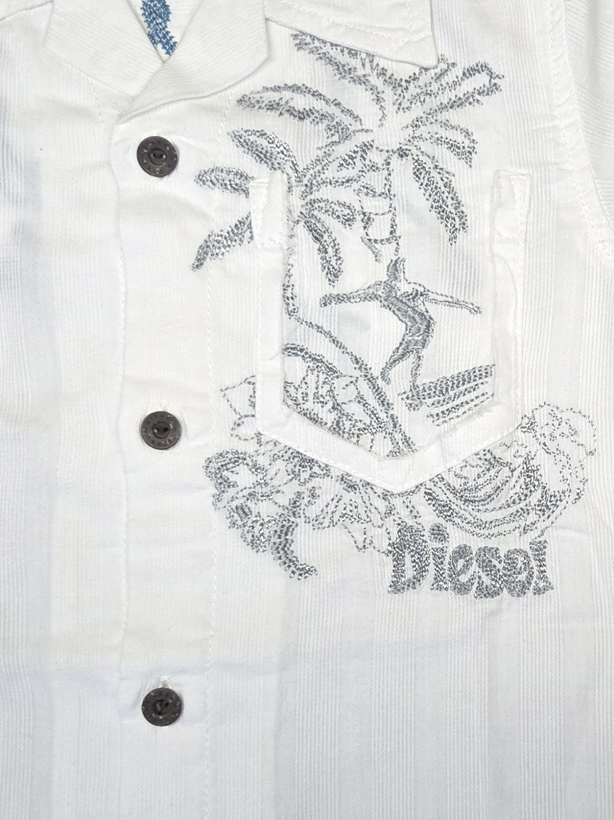 Diesel-Boy's embroidered shirt-00JBS6