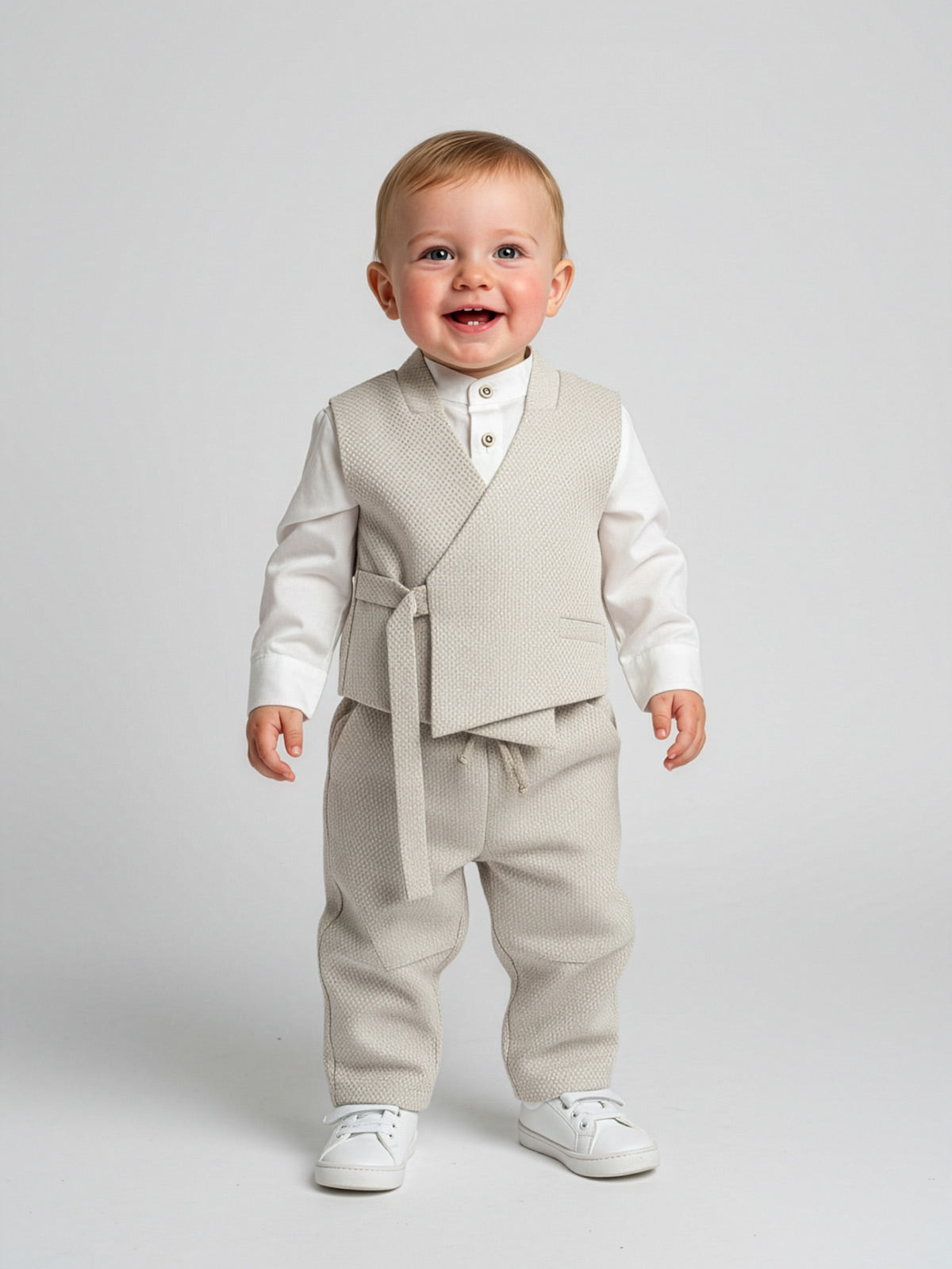Boy's Linen suit set 4 pieces – FOSTER