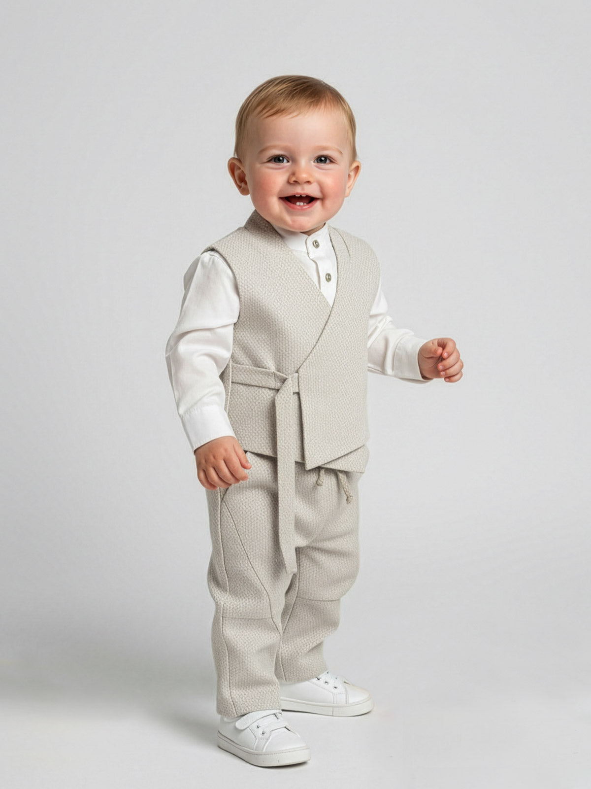 Boy's Linen suit set 4 pieces – FOSTER