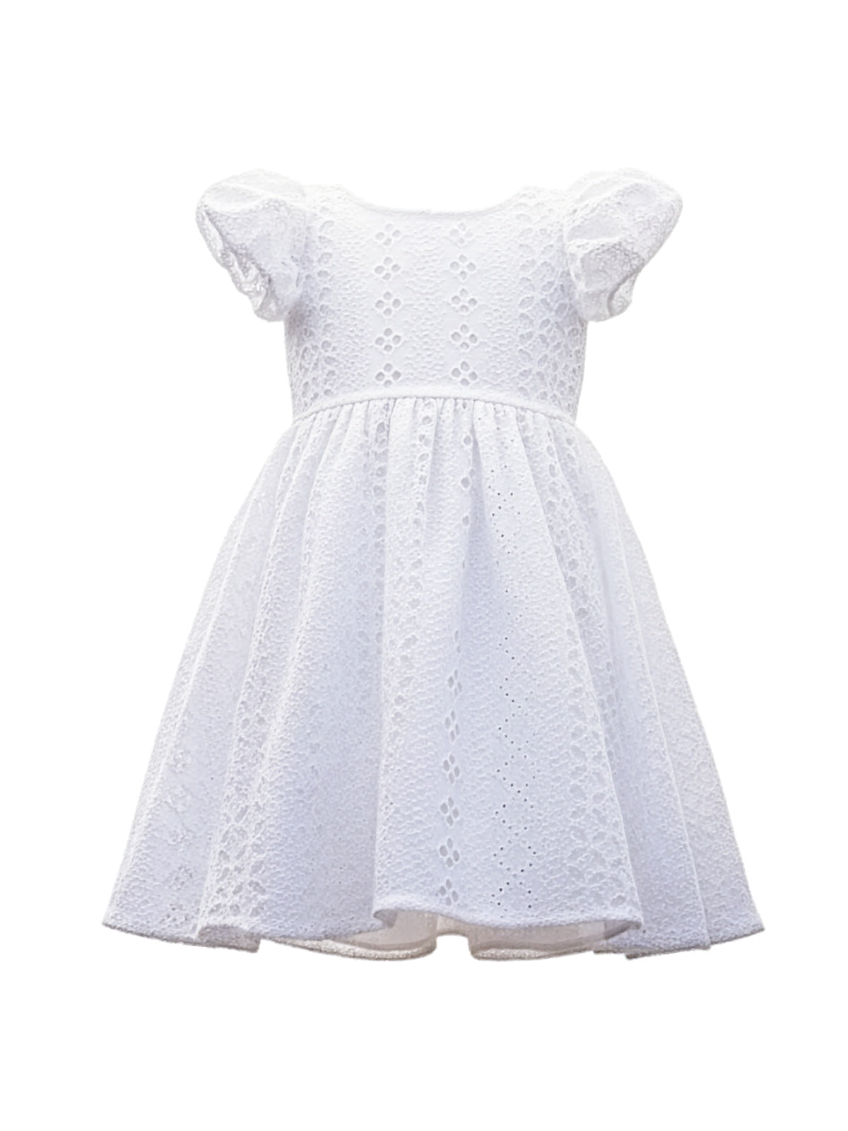 Baptismal embroidered Dress - GIANNA