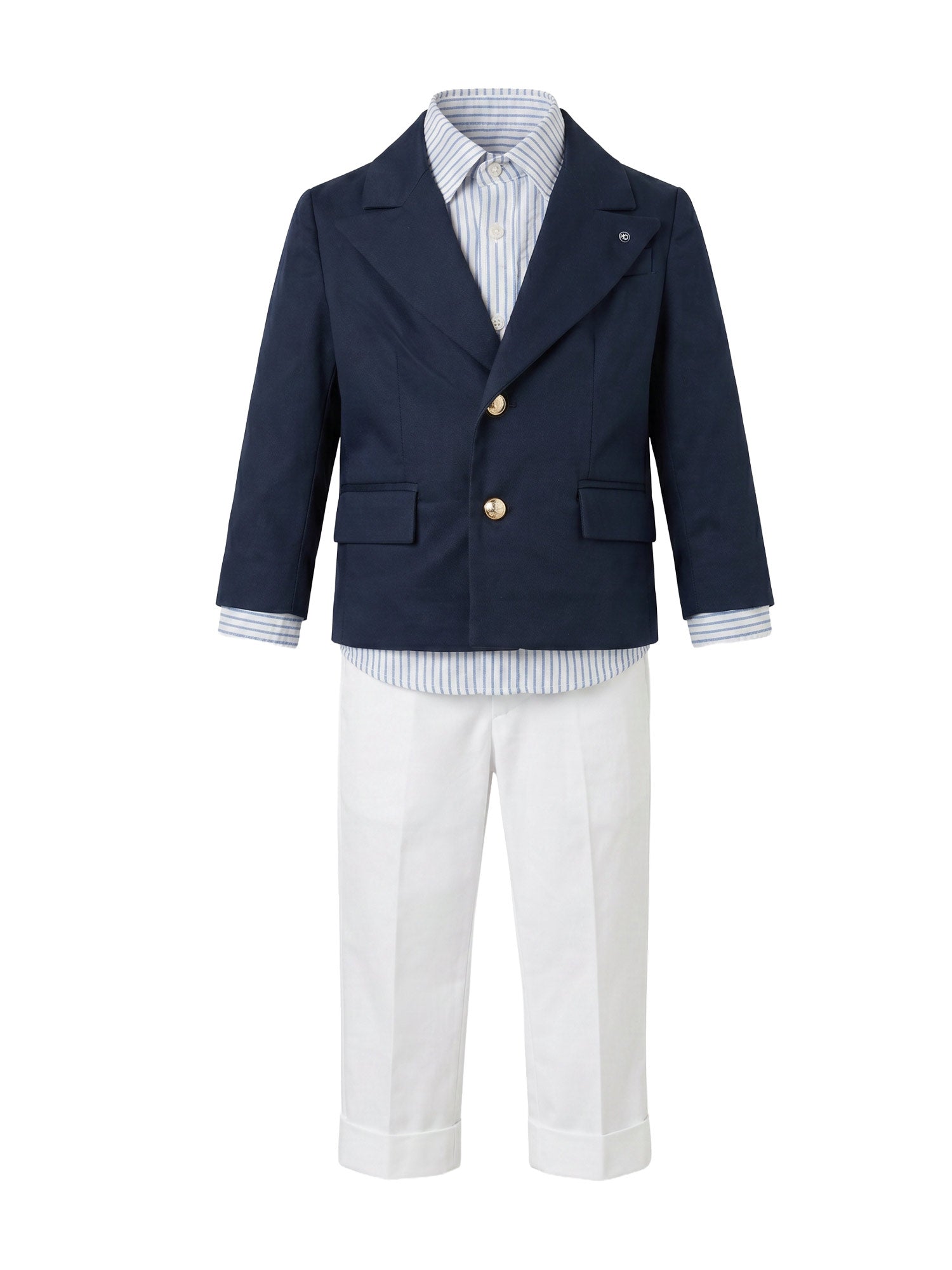 Navy blue suit for Baptism - HALEY