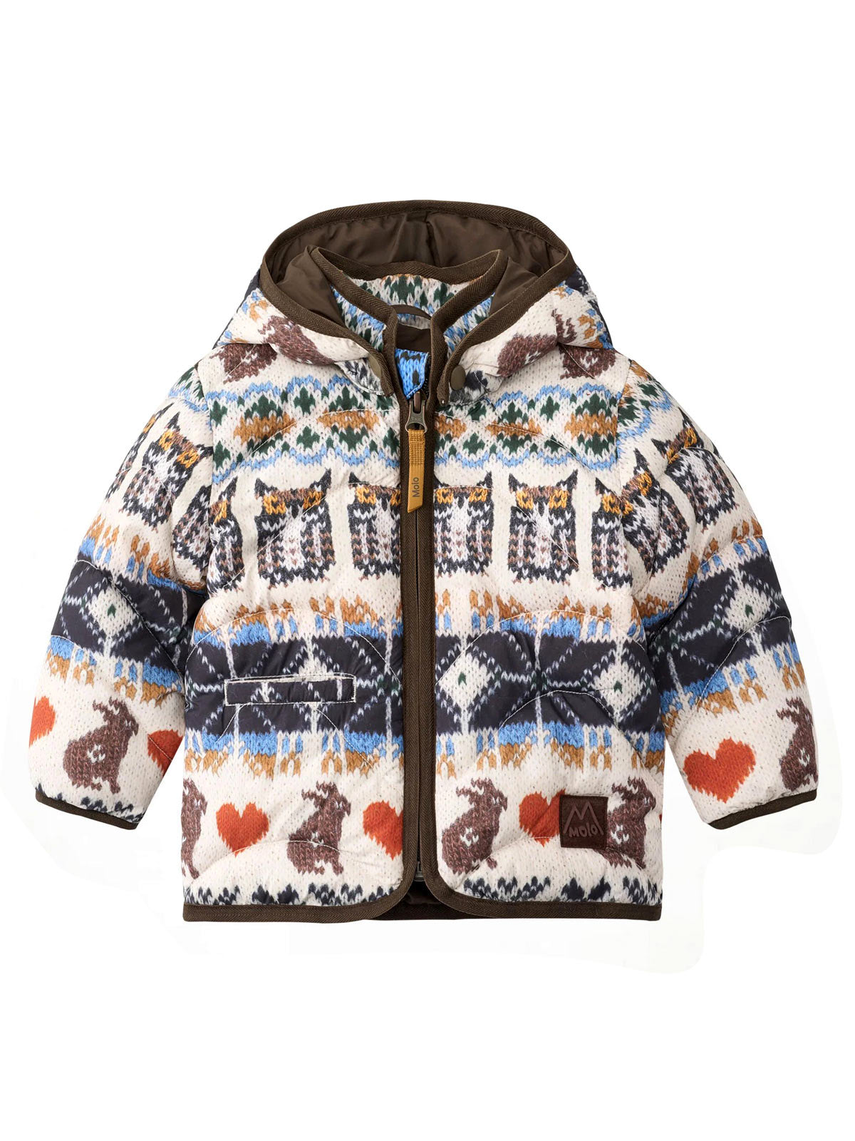 Molo baby water-repellent thermal jacket-HARMONY-5W26M326