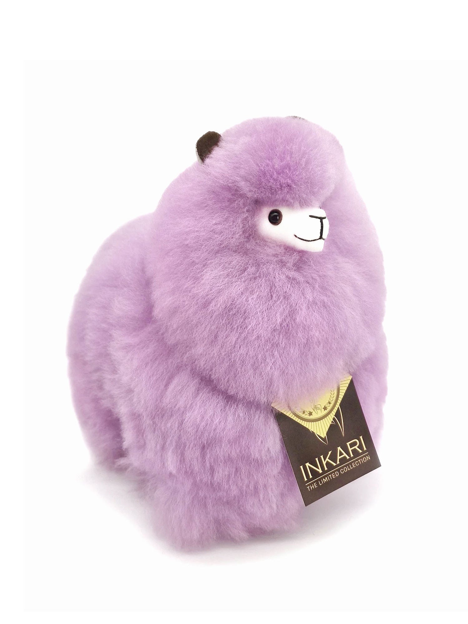 Inkari Alpaca soft toy-Rainbows-VIOLET-Small 23cm
