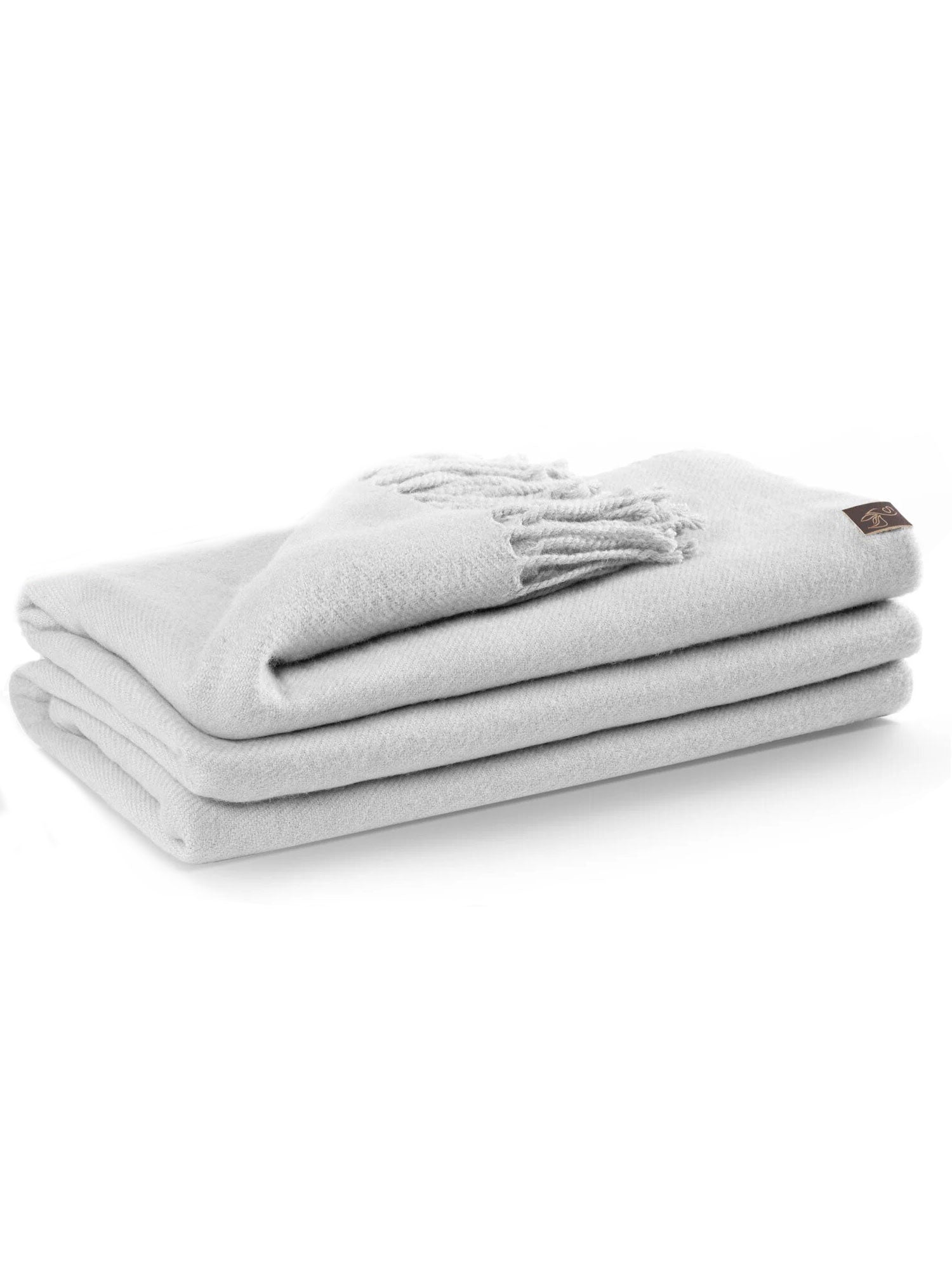 Inkari Alpaca Blanket - Elegante Silver