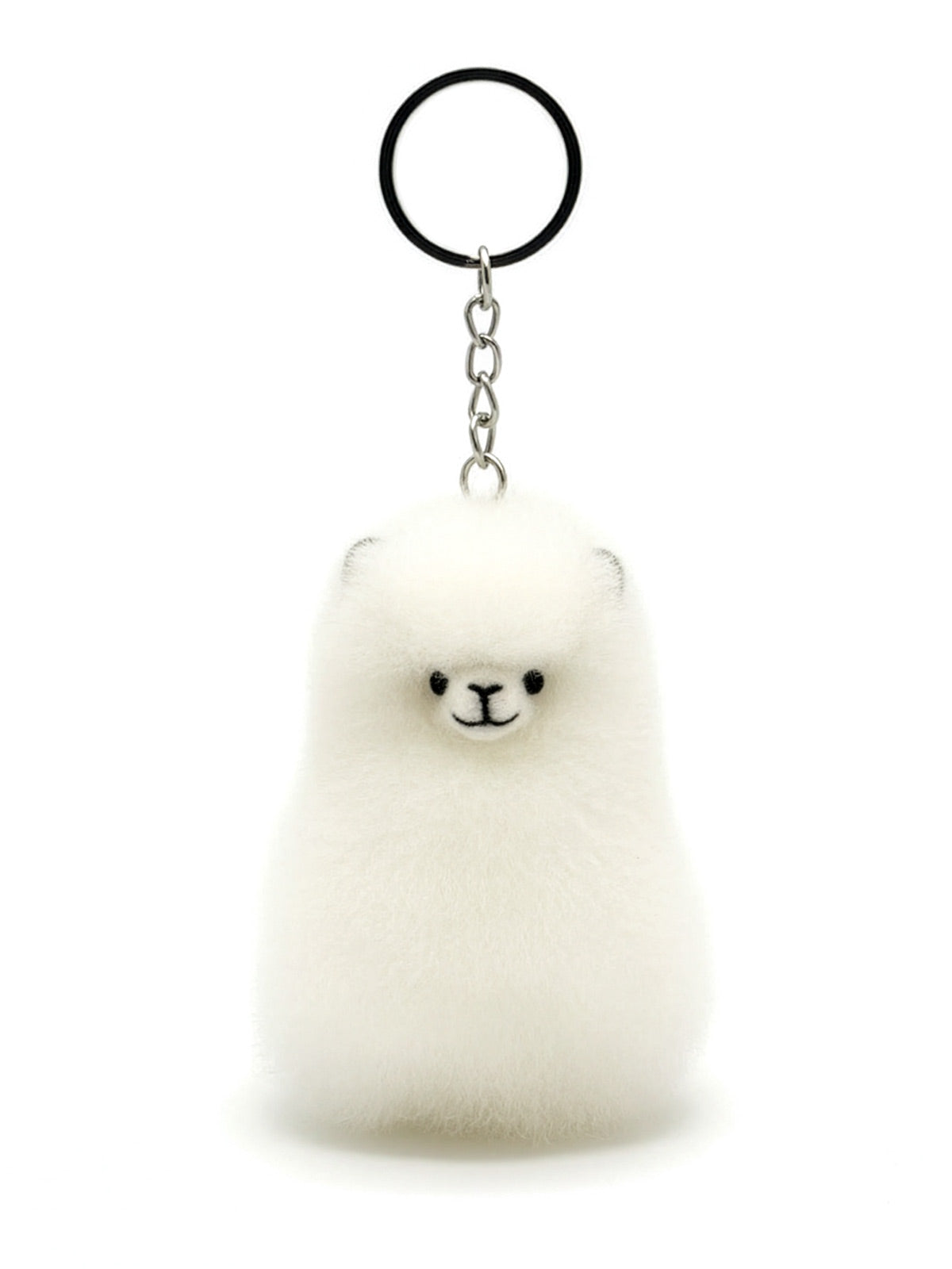 Inkari Alpaca-Mini-Me Keychain-Bag Charm-White