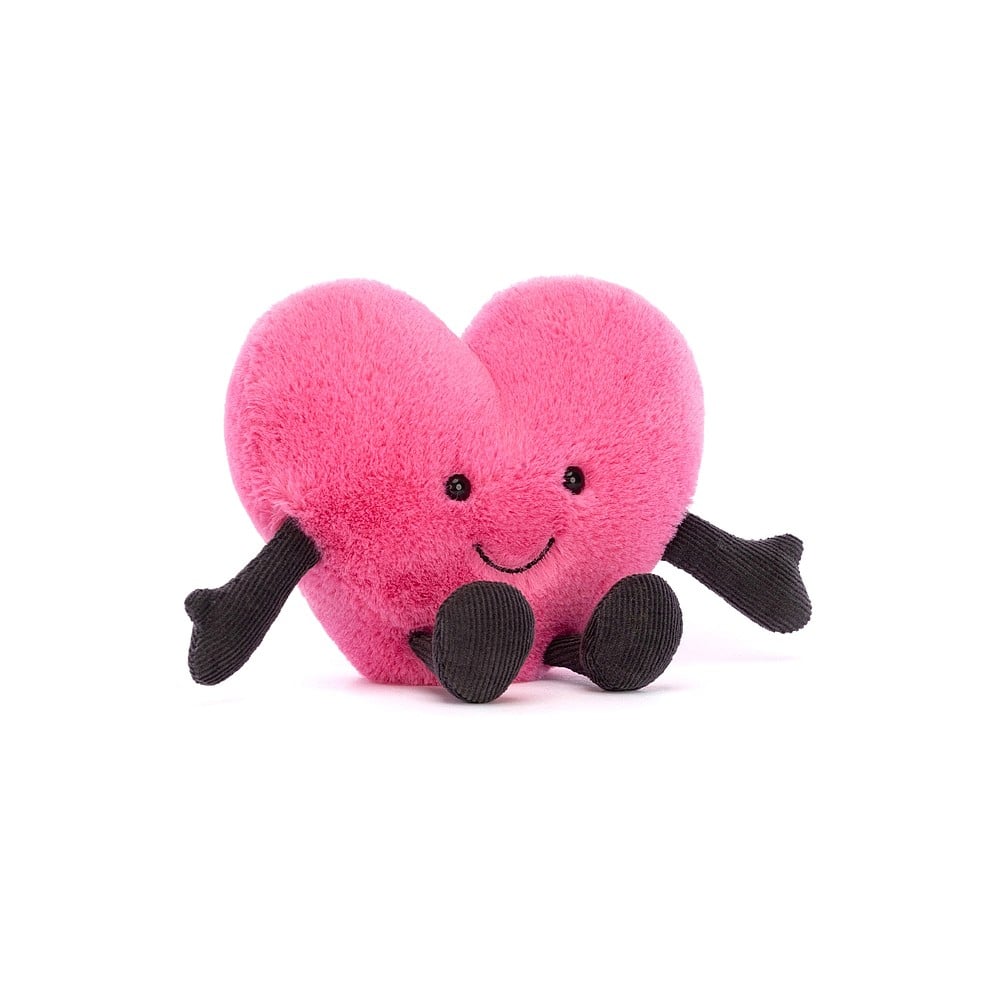 Jellycat soft toy Amuseable Pink Heart-A6HOTPH