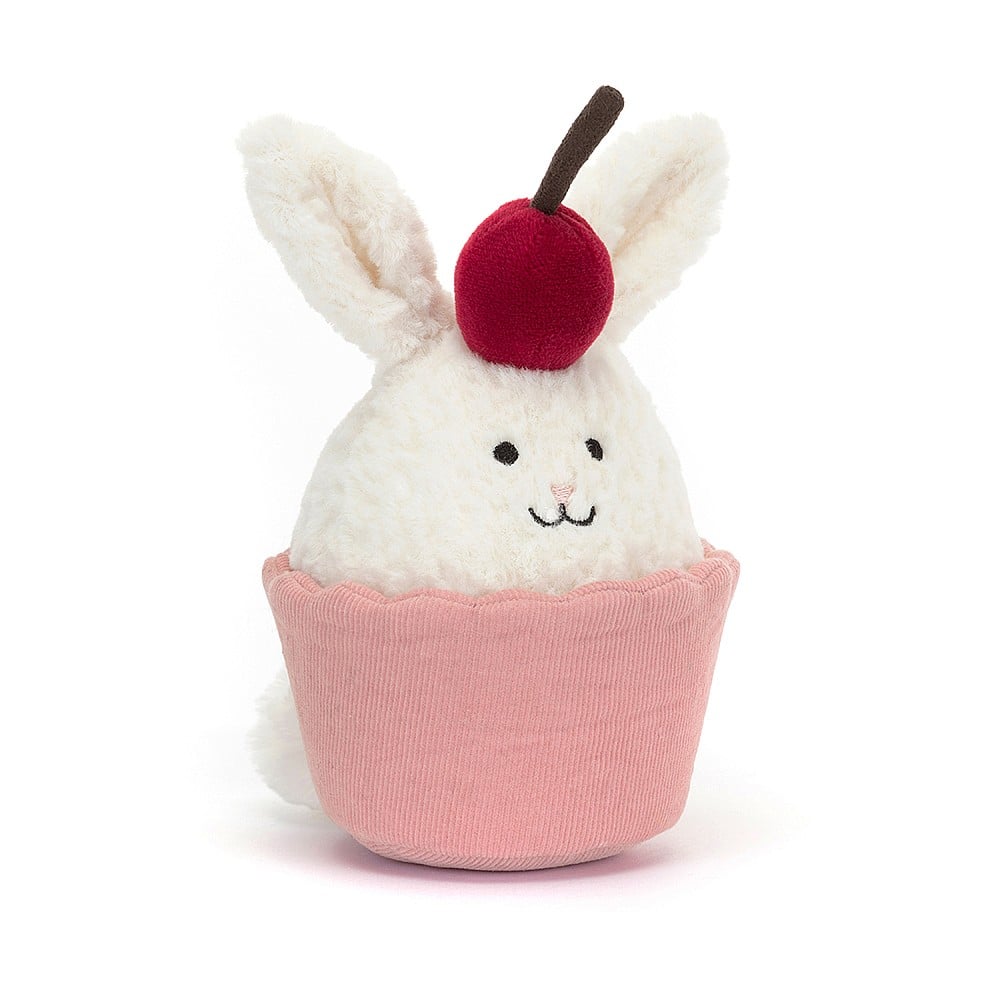 Jellycat soft toy Dainty Dessert Bunny Cupcake- DD3BC