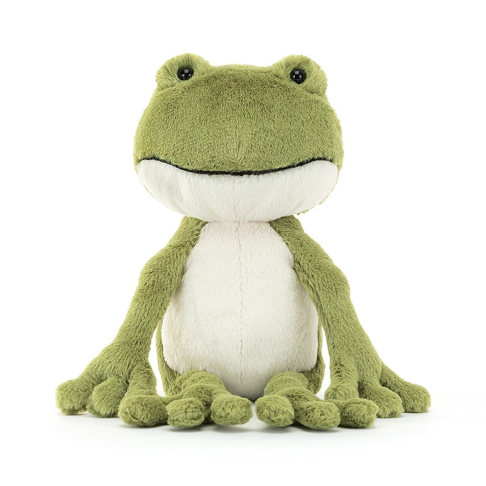 Jellycat soft toy Finnegan Frog-FIN3FRN