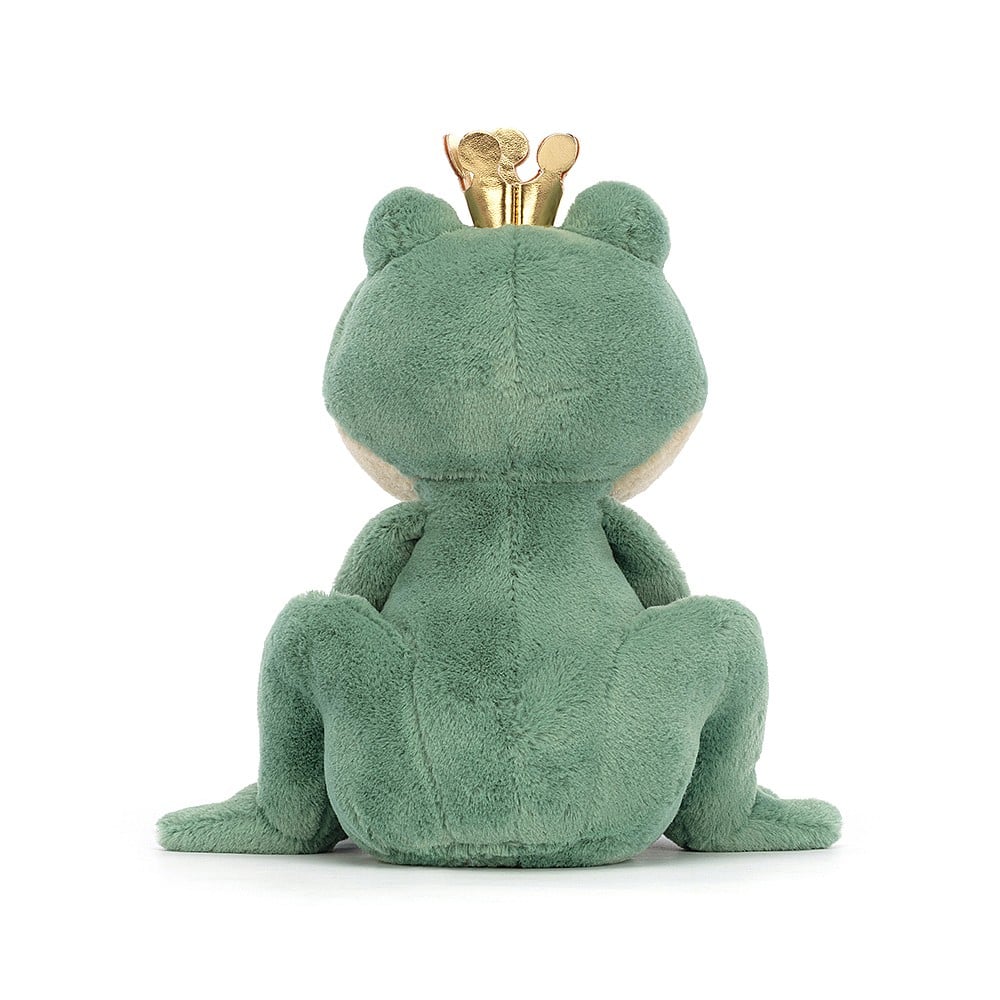 Jellycat soft toy Fabian Frog Prince-FP3FAB