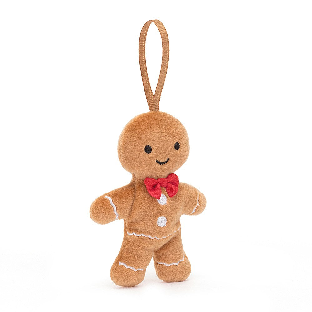Jellycat soft toy Festive Folly Gingerbread Fred-FFH6GM