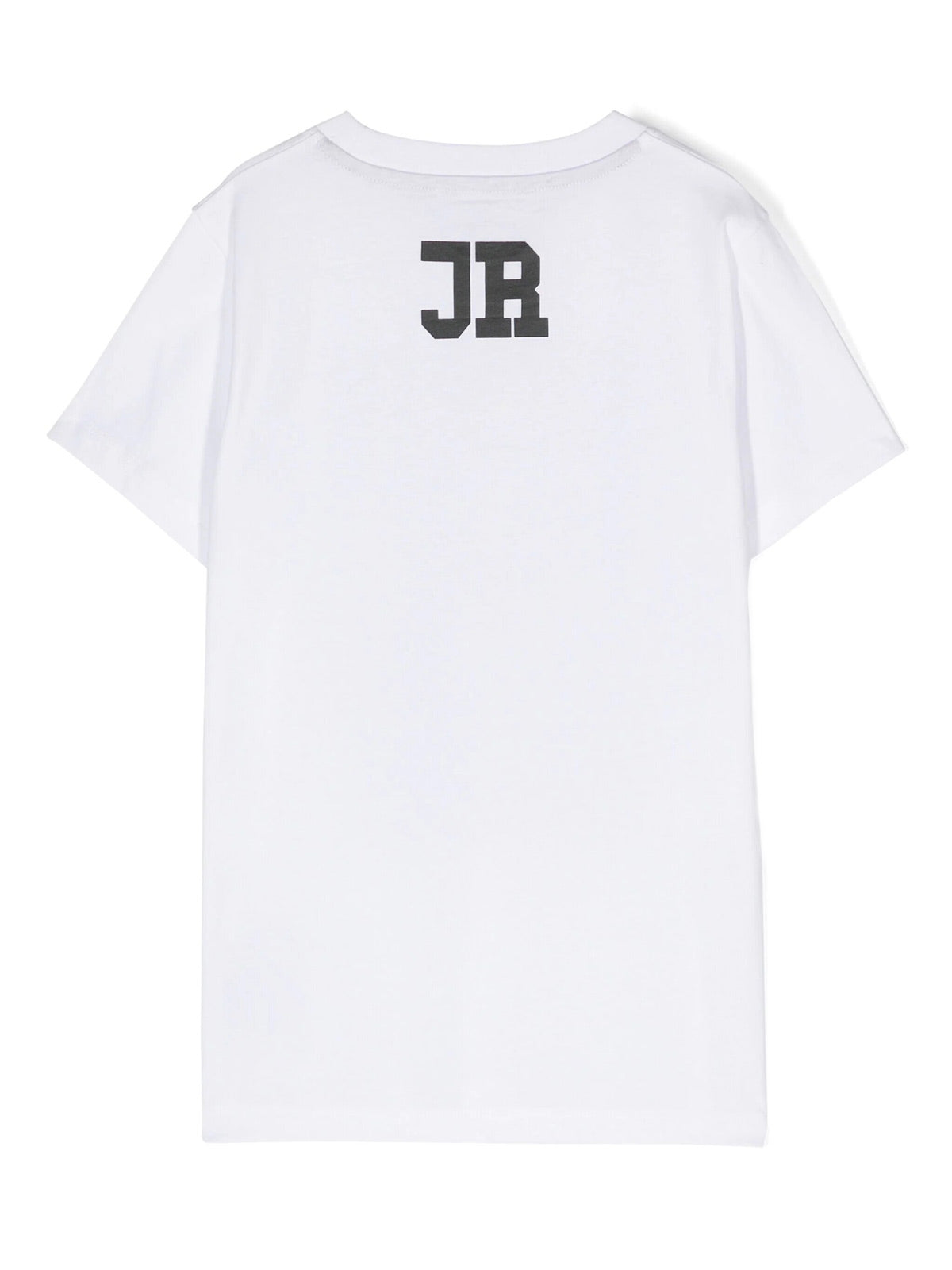 John Richmond cotton T-shirt with geometric-motif print