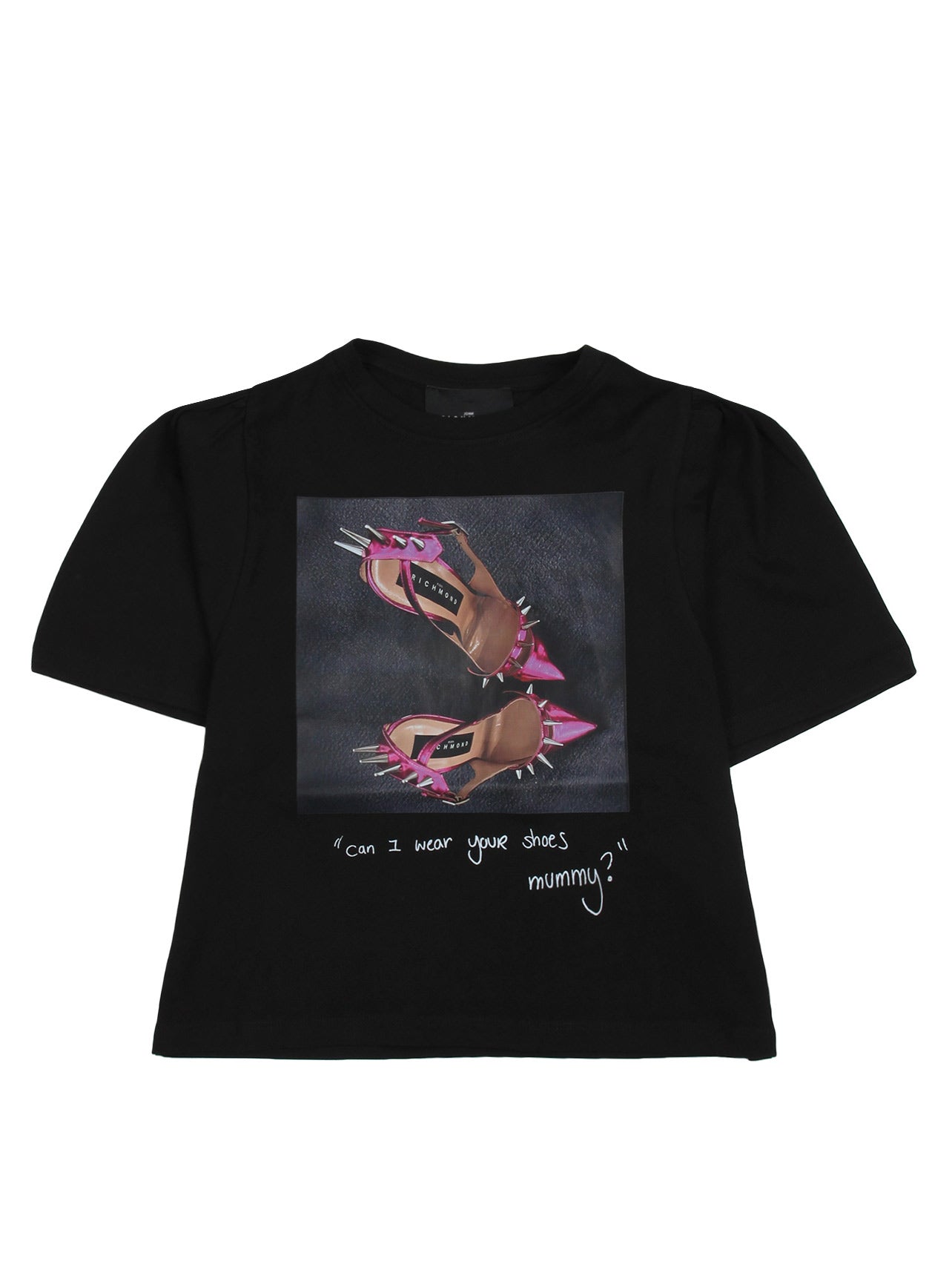 JR-Βαμβακερό μπλουζάκι ζέρσεϊ με γραφικό print